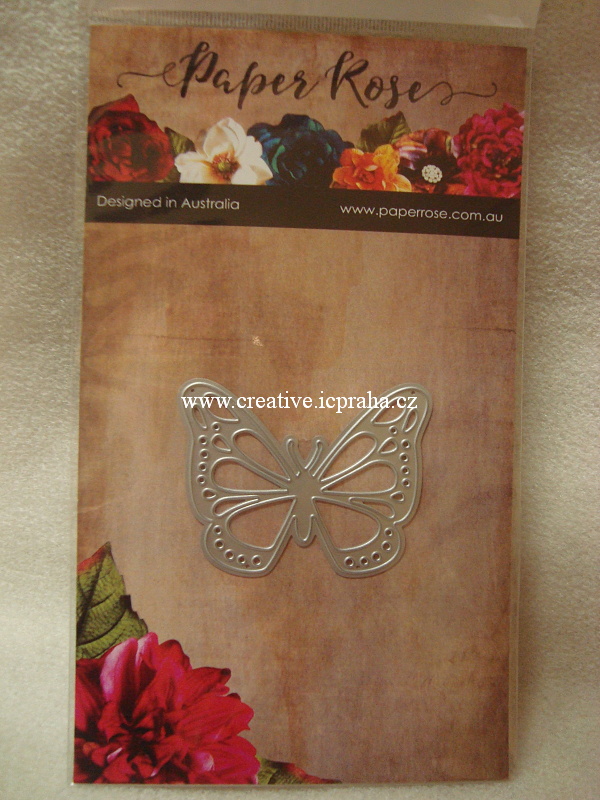 vyřezávací šablona  Paperrose - Motýl
